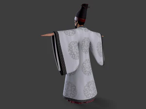 Asian people 3D Model