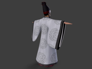 Asian people 3D Model