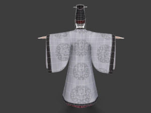 Asian people 3D Model