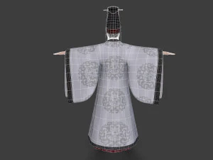 Asian people 3D Model