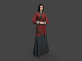Housemaid character Modelo 3D