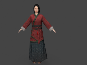 Housemaid character 3D Model