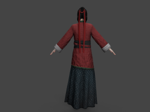 Housemaid character 3D Model