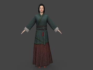 Housemaid character 3D Model