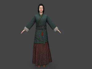 Housemaid character 3D Model