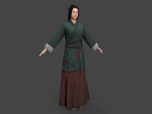 Housemaid character 3D Model