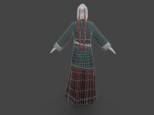 Housemaid character 3D Model
