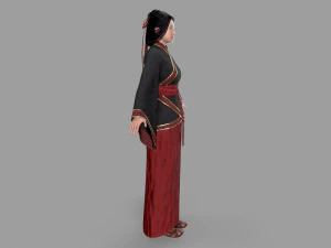 Housemaid character 3D Model