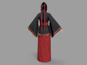 Housemaid character 3D Model