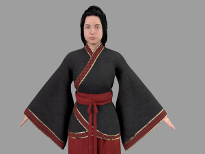 Housemaid character 3D 모델