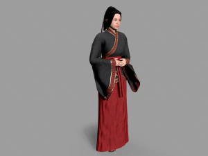 Housemaid character 3D Model