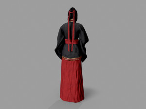 Housemaid character 3D 모델