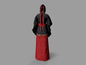 Housemaid character 3D Model