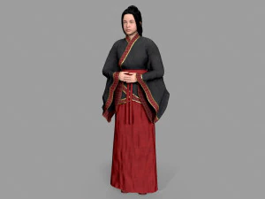Housemaid character 3D Model