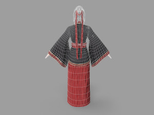 Housemaid character 3D 모델
