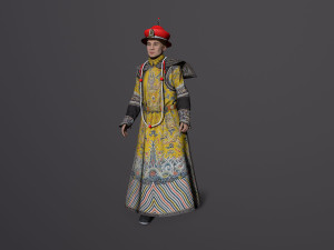 Emperors of the Qing Dynasty 3D Model