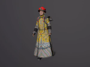Emperors of the Qing Dynasty 3D Model