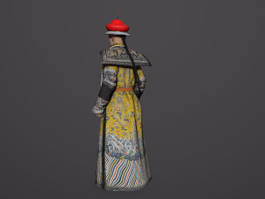 Emperors of the Qing Dynasty 3D Model