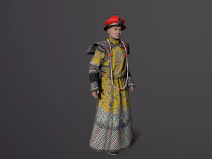 Emperors of the Qing Dynasty 3D Model