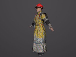 Emperors of the Qing Dynasty 3D Model