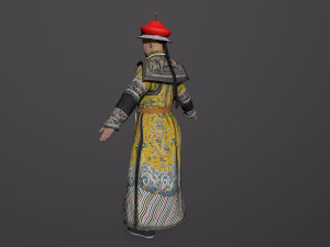 Emperors of the Qing Dynasty 3D Model