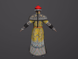 Emperors of the Qing Dynasty 3D Model