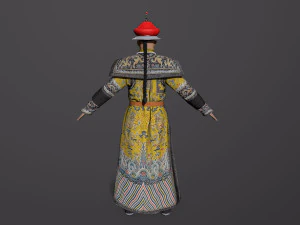 Emperors of the Qing Dynasty 3D Model