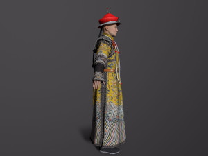 Emperors of the Qing Dynasty 3D Model