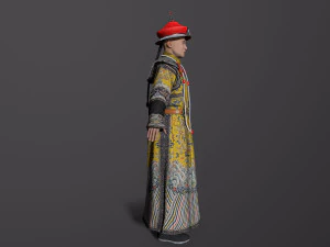 Emperors of the Qing Dynasty 3D Model