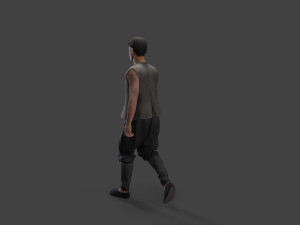 Asian people character 3Dモデル
