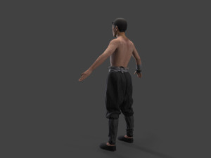 Asian people character 3Dモデル