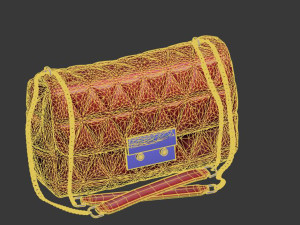 Medium Antigona Satchel Bag 3D Model