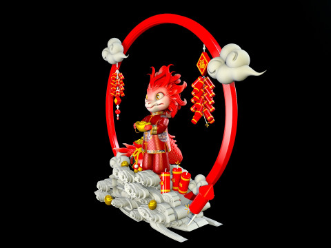 Little Dragons Model 3D