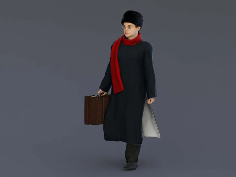 男のキャラクター 3Dモデル