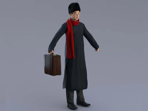 Man Character 3D Model