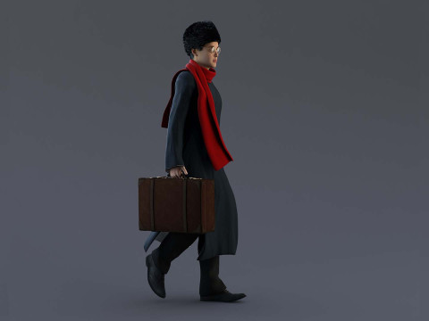 Man Character Modello 3D