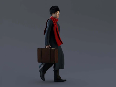 Man Character 3D Model