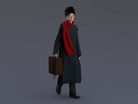 Man Character Modello 3D