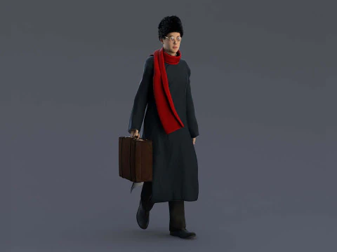 Man Character 3D Model