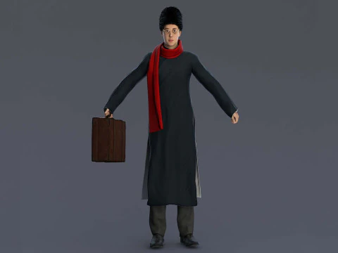 Man Character 3D Model