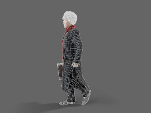Man Character 3D Model