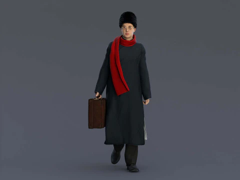 Man Character 3D Model