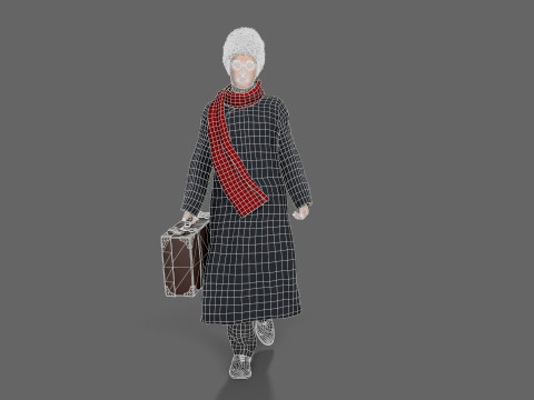 Man Character Modello 3D