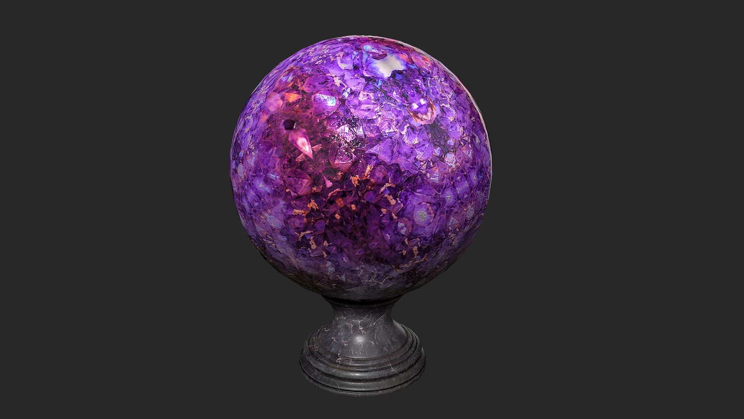 fortune teller crystal ball 3D Model .c4d .max .obj .3ds .fbx .stl .blend 