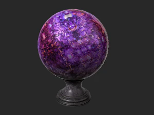 fortune teller crystal ball 3D Model