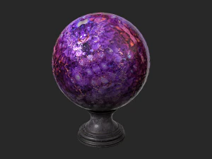 fortune teller crystal ball 3D Model