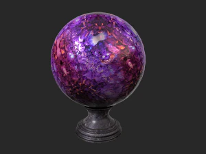 fortune teller crystal ball 3D Model