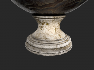 fortune teller mineral crystal ball Model 3D