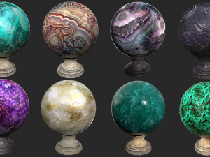 fortune teller set 3D Model