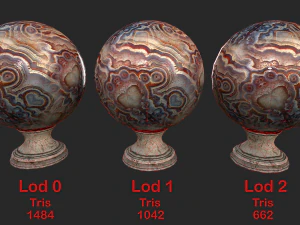 ensemble de diseuse de bonne aventure Modèle 3D